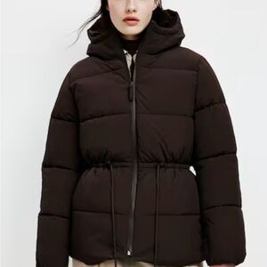 Women's Black Puffer Jacket